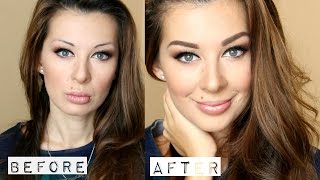 КАК КРАСИТЬ БРОВИ ♥ ДЕЛАЕМ БРОВИ ♥  EYEBROW TUTORIAL ♥ ЖЕНЯ ГЕЙН