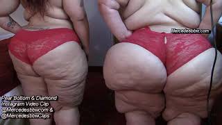BBW Diamond and SSBBW Pear bottom