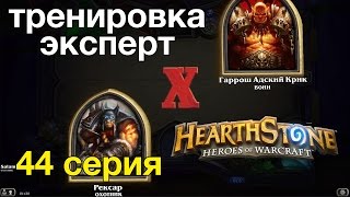 Hearthstone: Охотник против Воина поражение (тренировка-эксперт)