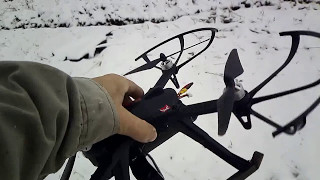 Квадрокоптер MJX Bugs 3 RC - что случается когда теряется связь с  пультом управления
