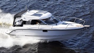 Морской катер с каютой Aquador 24 Hard Top - Рестайлинг 2017 года.