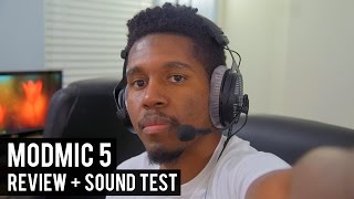 BEST GAMING HEADSET MIC? ModMic 5 Review + Sound Test vs HyperX Cloud Revolver