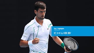 Novak Djokovic strolls into quarter finals | Australian Open 2020 Day 7