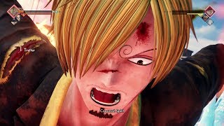 JUMP FORCE Sanji Gameplay/Moveset | Jump Force Sanji Vinsmoke Showing Off Combos [HD]