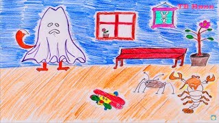 Мультик про привидение. Сказка о привидении для детей. Ghost story