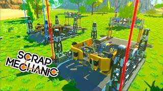 SCRAP MECHANIC MINIJUEGO DE BATALLAS CON MUCHAS POSIBILIDADES