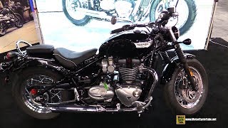 2019 Triumph Speedmaster Bonneville 1200 - Walkaround - 2018 AIMExpo Las Vegas