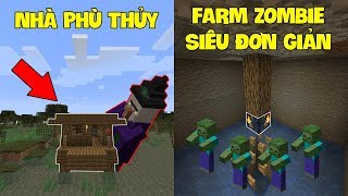 MINECRAFT 1.14 SINH TỒN - TẬP 6 | NHÀ PHÙ THỦY, FARM ZOMBIE VÀ BƯỚC VÀO CÁNH CỔNG ĐỊA NGỤC !!
