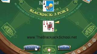 Aprender Blackjack: rendirse en una partida de Blackjack