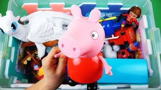 Learn videos for children. Characters, vehicles & colors: Cars 3, Peppa, Incredibles, Ben & Holly