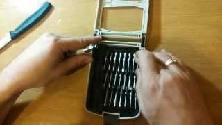 Посылка из китая,  набор профессиональных прецизионных отверток Nanch Tools S2 22-в-1