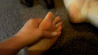 sexy pretty feet in high heels and stockings