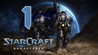 Прохождение StarCraft: Remastered #1 - Обучение: вводный курс | Пустошь [Эпизод I: Терраны]