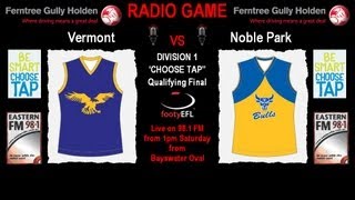 Vermont-Noble Park: LIVE EFL Streaming