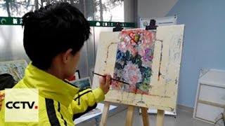 Арт-терапия становится популярным инструментом социальной адаптации детей-инвалидов в Китае