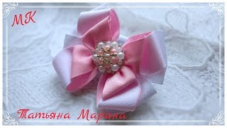 МК Нежнейшый бантик из репсовой ленты ✨?/arco de fita de rep/ rep ribbon bow