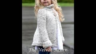 Los Mas Bonitos ideas de abrigos a crochet (sweaters).