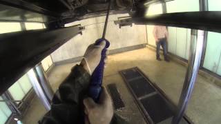 How to Clean the Undercarriage *  detailing  @    pov Go pro *** Audi A5