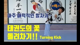 아주 매력적인 발차기! 태권도의 꽃 돌려차기 Taekwondo itf, turning kick, seongjoo tv