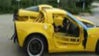 Unrestricted road race Corvette