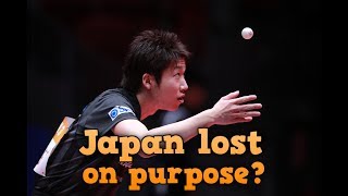 Did Japan lose on purpose