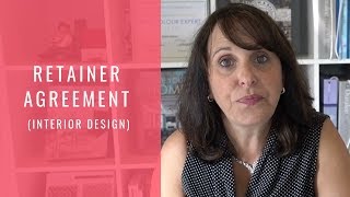 Retainer Agreement Interior Design Contract