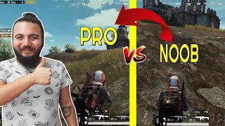 PUBG Mobile EN ÇOK YAPILAN 12 HATA ! Pubg Mobile Pro Taktikler (Pro vs Noob)