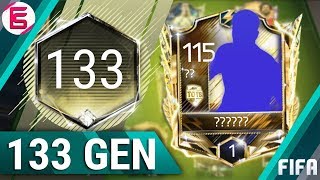 133 GEN KADROM | TÜM OYUNCULARIMI DERECELİ YAPTIM | FIFA MOBILE