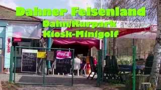 Dahner Felsenland,Dahn/Pfalz, Germany Kiosk,Minigolf am Kurpark 02.04.2014