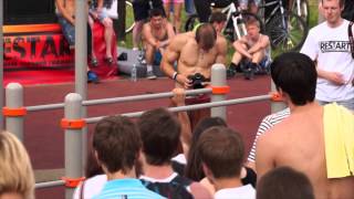Фестиваль Restart 2013 / Workout Battle - Дмитрий Кузнецов vs Артем Морозов