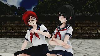 [MMD] MMD YANDERE SIMULATOR Moto Moto MEME