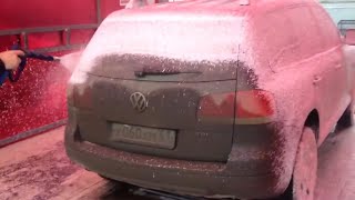 Мойка самообслуживания Пена, горячая вода, тефлон, осмос за 150 рублей