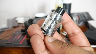 Build,Vape,and EXTRA SEXY Review-Augvape Merlin RTA Mini-VapingwithTwisted420