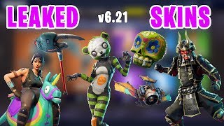 *ALL NEW* Leaked Skins, Gliders - Fortnite v6.21 Patch