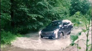 Cadillac XT5 vs Cadillac SRX – мощный тест-драйв по грязи - часть 3