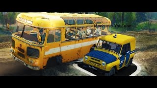 Безумная Погоня за Пазиком - Spintires
