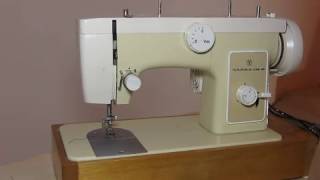 Чайка 132 Жуткая жуть Nähmaschine Sewing machine Швейная машина test