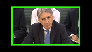 Philip hammond blames britain's low economic productivity on disabled people