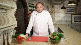 Свежая еда - Нарезка овощей и зелени: мастер-класс от шеф-повара