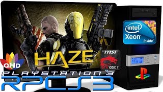 RPCS3 0.0.6 [PS3 Emulator] - HAZE [Gameplay] Xeon E5-2650v2 #1