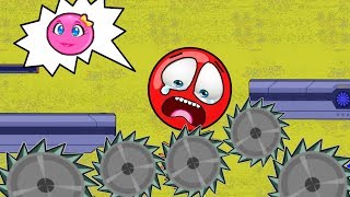 Игра - Красный шарик ЛАРИК, и подружка квадрат Ева. Нашёл НЛО !!! - Мультик для детей