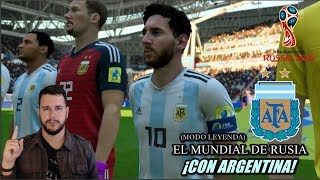 ¡ARGENTINA EN EL MUNDIAL DE RUSIA 2018! FIFA 18 WORLD CUP