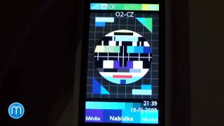 Sony Ericsson Aino - prohlídka menu