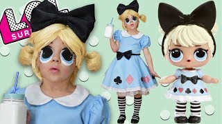 Косплей куклы Лол Алиса (Curious Q.T.) Куклы Лол в реальной жизни!