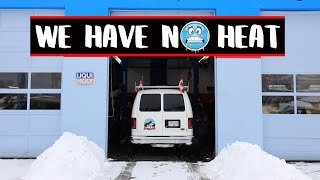 This Is The Last Thing You Want When It’s Freezing Outside - Van In For Repairs