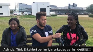 Üniversiteli Yabancı Kızlara Türk Erkekleri Hakkında Ne Düşünüyorsun Diye Sorduk Unimikrofon CİU-UKÜ