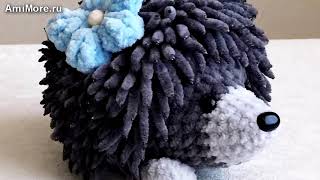 Амигуруми: схема Ёжик. Игрушки вязаные крючком - Free crochet patterns.