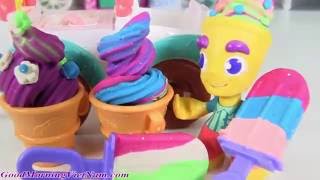 Đồ Chơi Xe  Bán Kem Play-Doh/ Play-Doh Ice Cream Truck ((Goodmorningvietnam))