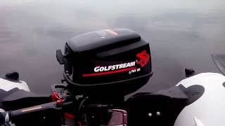 Выход на глиссер на лодке Kolibri KM300D и моторе Parsun Golfstream 9.8