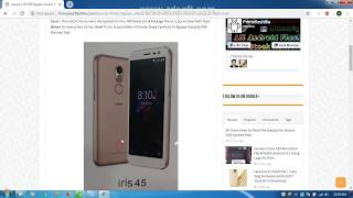 Lava Iris 45 Frp Bypass Reset Done File 30MB Only 100% Tested
